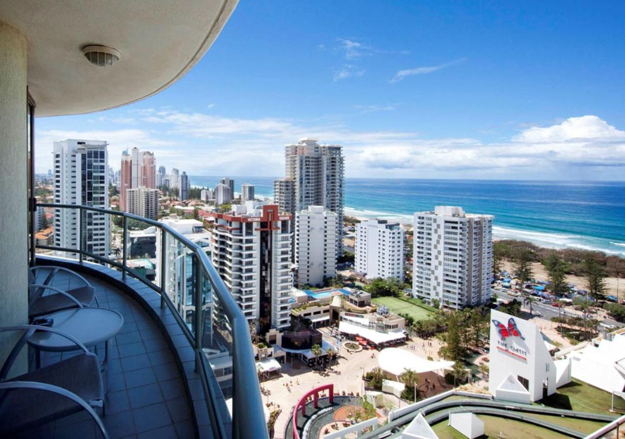 Sofitel Gold Coast Broadbeach Exterior foto View from the 38th floor of the Gold Coast Convention and Exhibition Centre